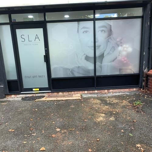 Commercial Window Cleaning job
