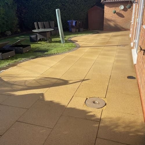 After Patio Cleaning