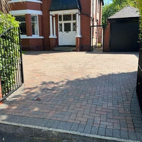 After Driveway Cleaning