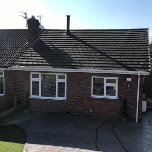 Before Roof Cleaning