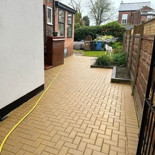 After Patio Cleaning