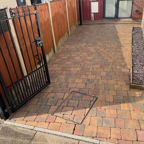 After Driveway Cleaning