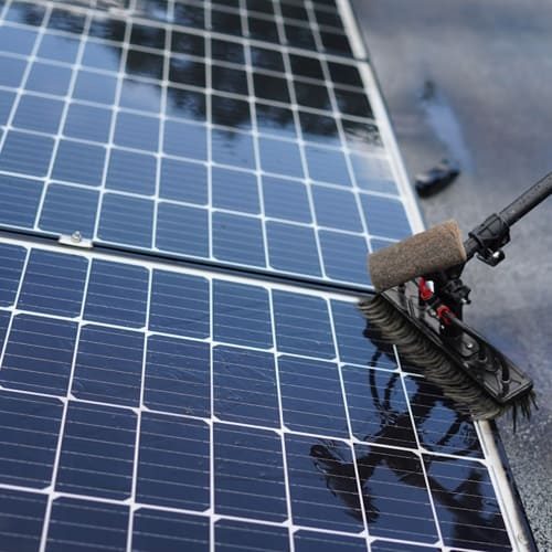 Solar Panel Cleaning job